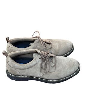 Dr. Scholl’s tan suede lace up oxfords with gel cushion insoles size 7